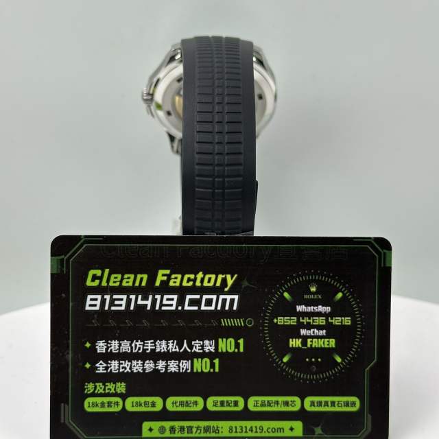 高仿百達翡麗AQUANAUT系列5167A-001黑手雷訂製版330機芯