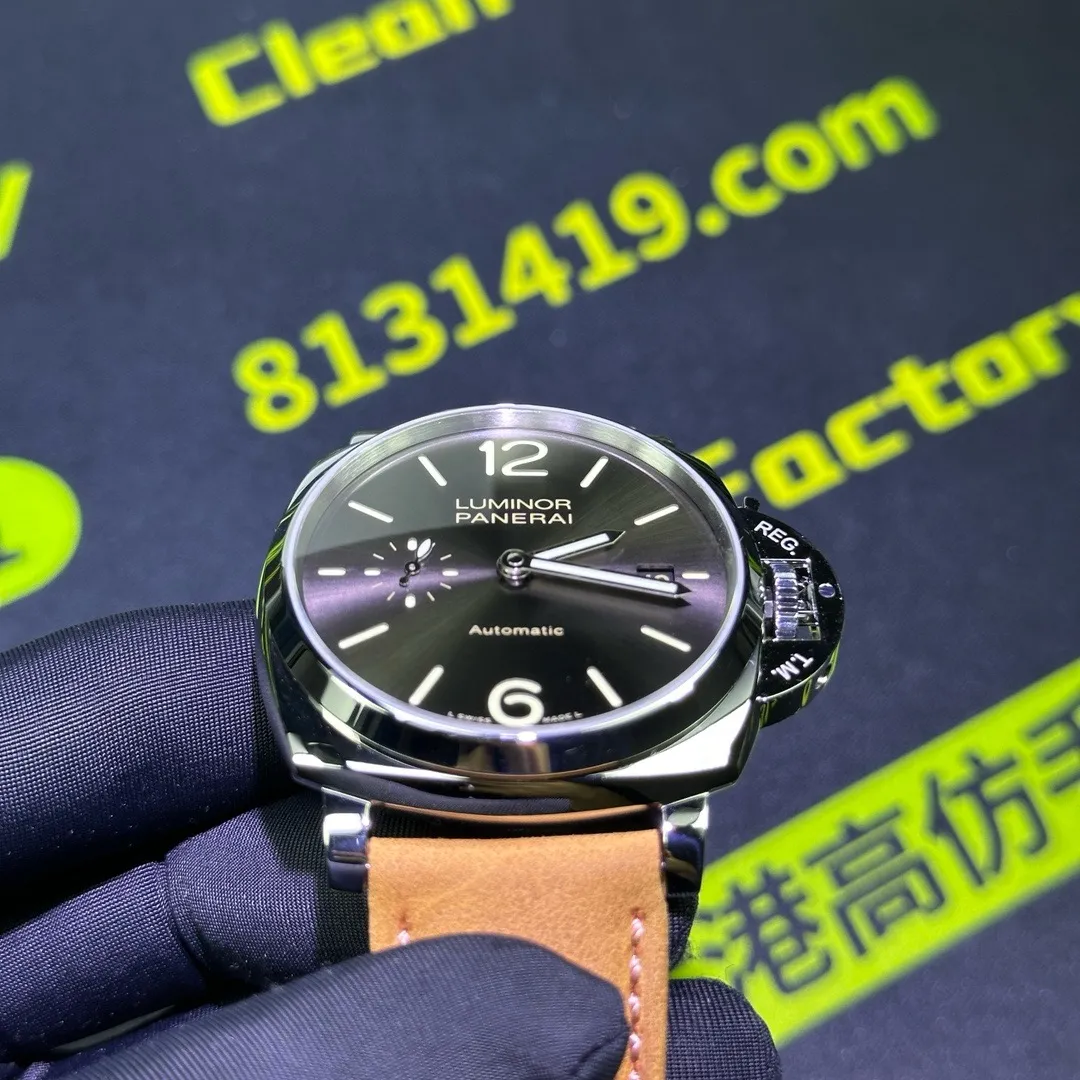 VS廠沛納海PAM904盤面特寫小秒針