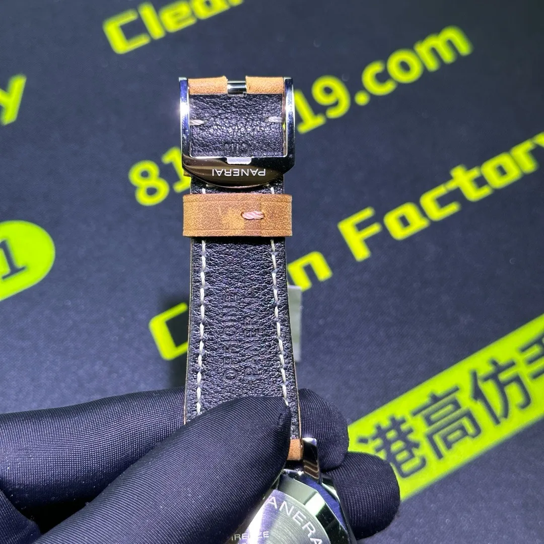 VS廠沛納海PAM904小牛皮錶帶實拍
