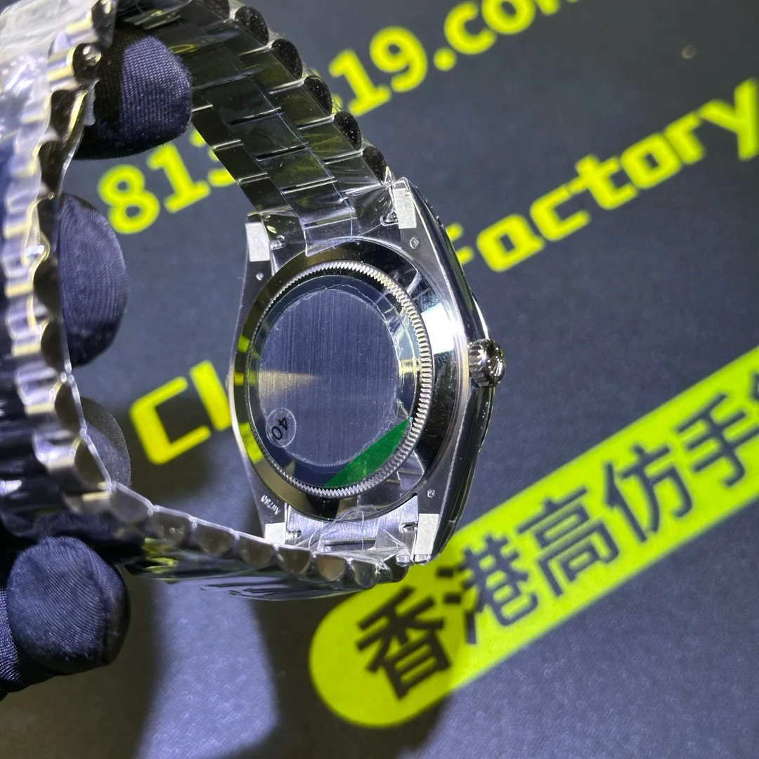 VS廠高仿勞力士DayDate m228239底蓋與鏈帶實拍