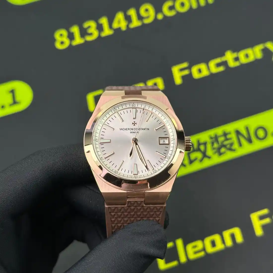 K1廠江詩丹頓縱橫四海4500V銀盤細節實拍 Clean Factory 8131419.COM