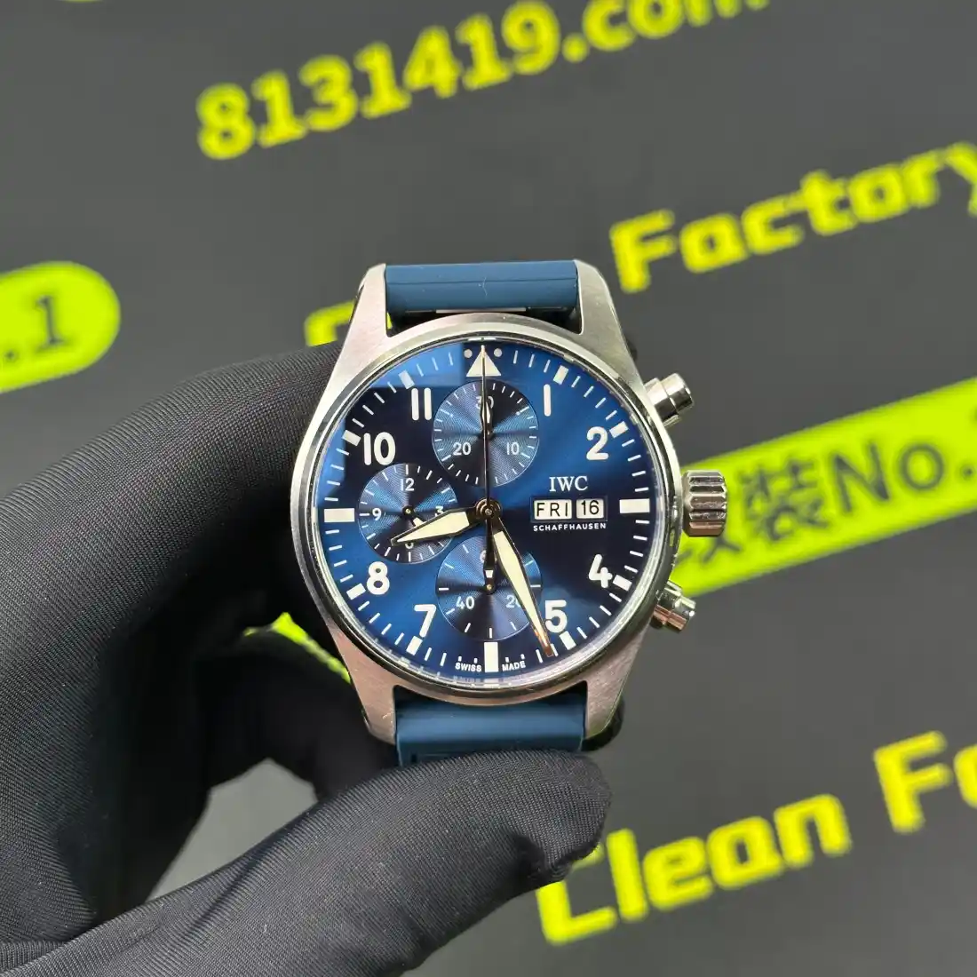 TW廠IWC飛行員IW388120小王子 7750改69385機芯實拍 Clean Factory 8131419.COM