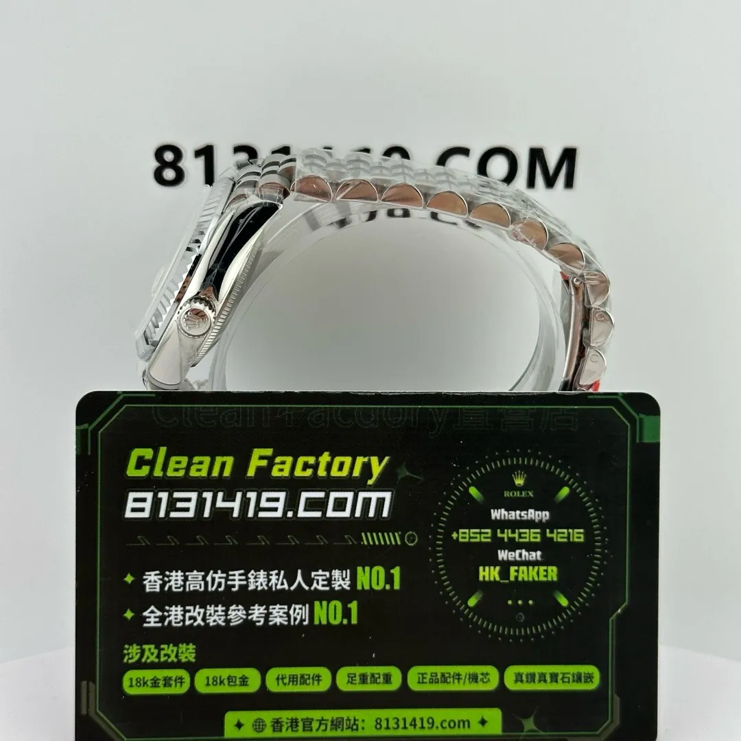 A+廠女裝日誌31mm錶殼側面實拍 904L精鋼拉絲拋光