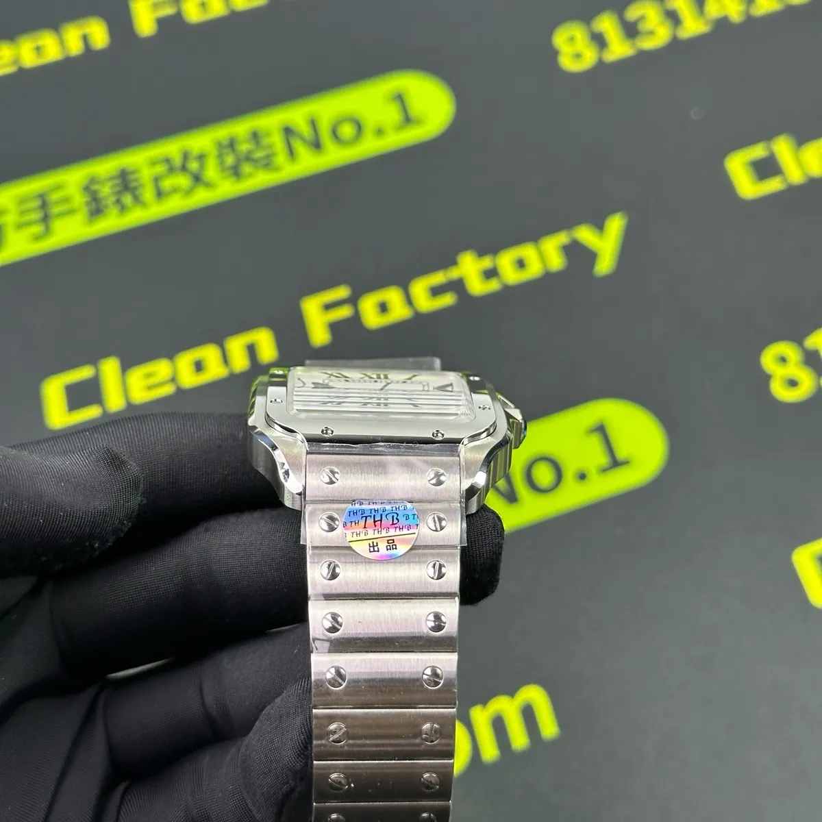 THB廠山度士WSSA0018鋼帶SmartLink鏈節與THB出品貼紙實拍