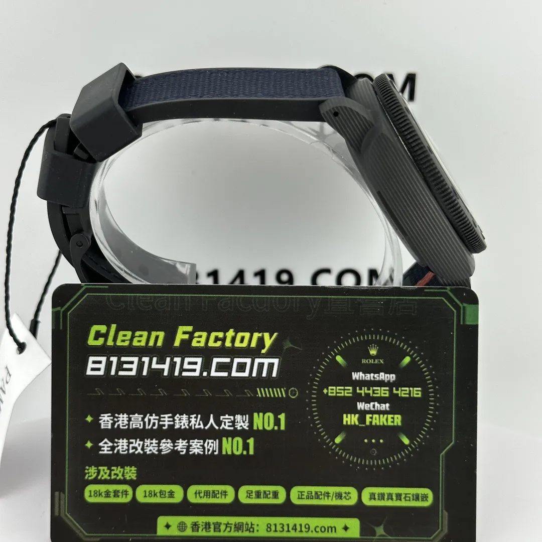 VS廠沛納海PAM01563碳纖維表殼側面厚度實拍