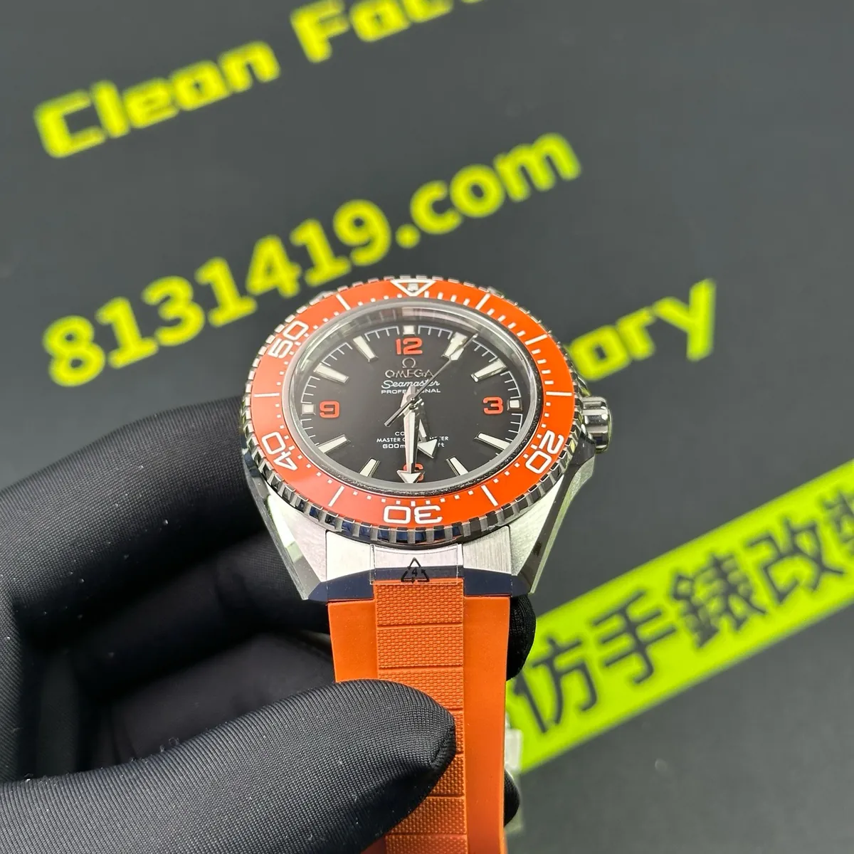 VS廠海馬600米42mm表冠實拍 護肩