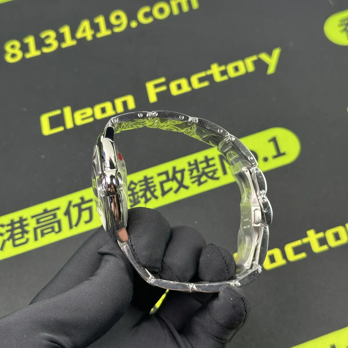 CR廠卡地亞藍氣球WSBB0049錶殼側面 月牙刷位 藍色尖晶石錶冠 Clean Factory 8131419.COM