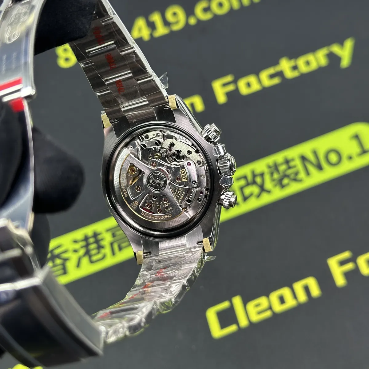 VS廠126500無卡度4131機芯透底實拍 Clean Factory 8131419.COM