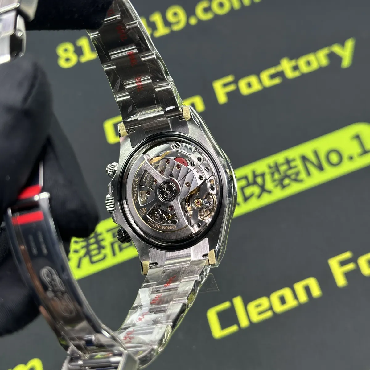 VS廠無卡度4131機芯 4131刻字 自動陀實拍 Clean Factory 8131419.COM