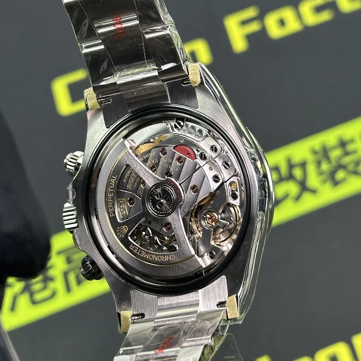VS廠126500無卡度4131機芯齒輪輪系實拍 Clean Factory 8131419.COM