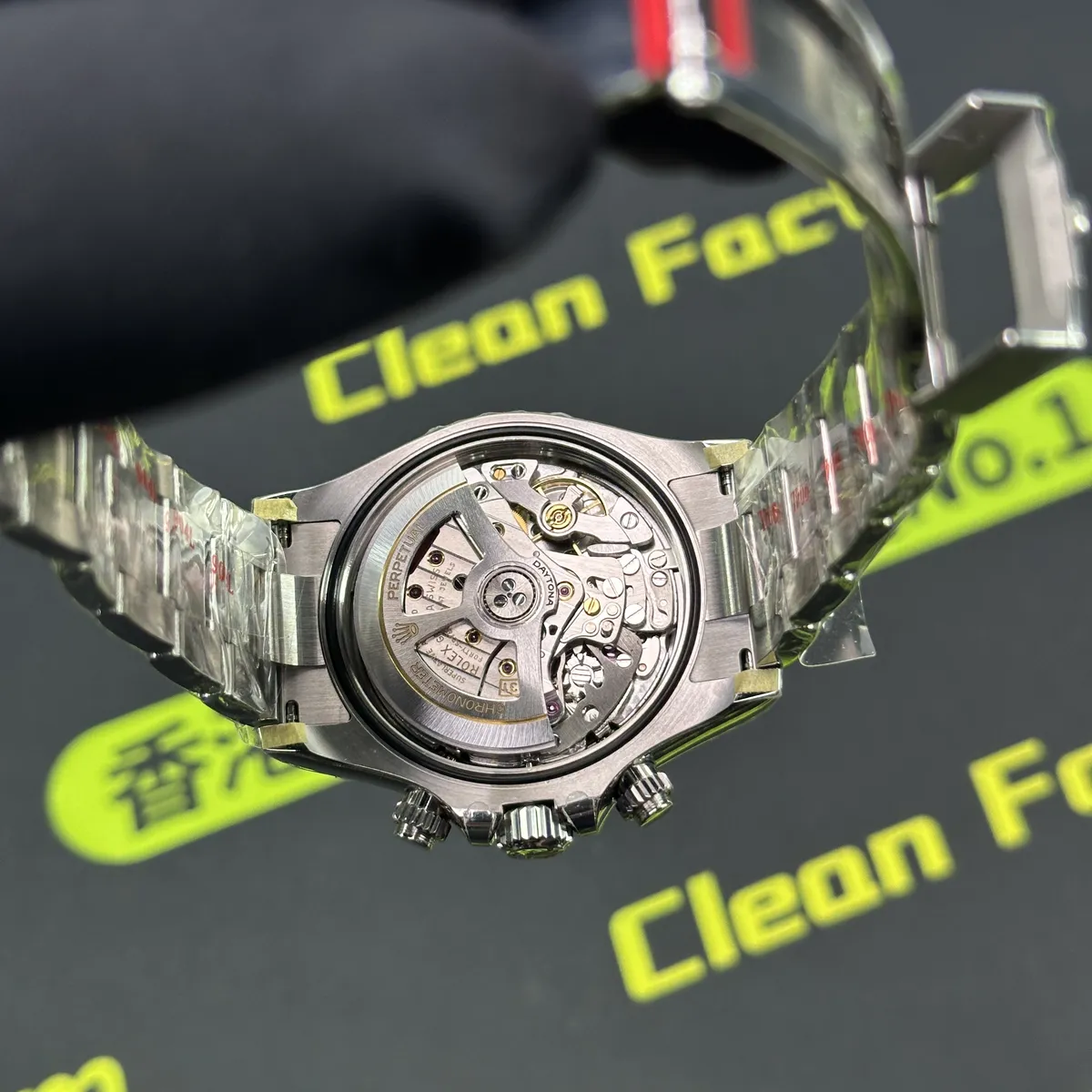 VS廠無卡度4131機芯擺輪區域實拍 Clean Factory 8131419.COM