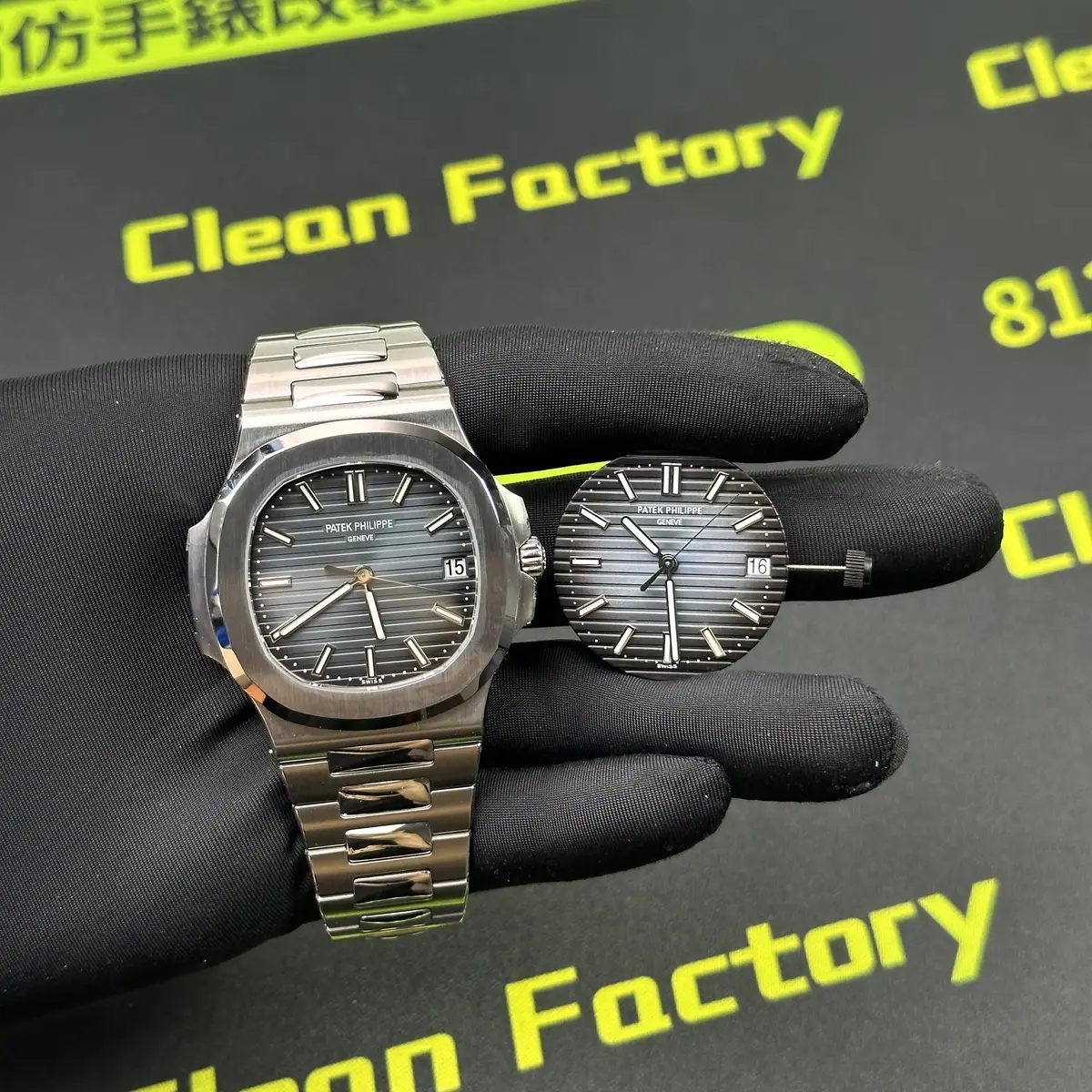 PP5711灰黑盤改裝 代用盤對比實拍 Clean Factory 8131419.COM