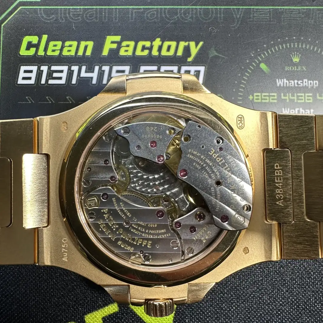 PP5712R Cal.240機芯雕夾板特寫實拍 Clean Factory 8131419.COM