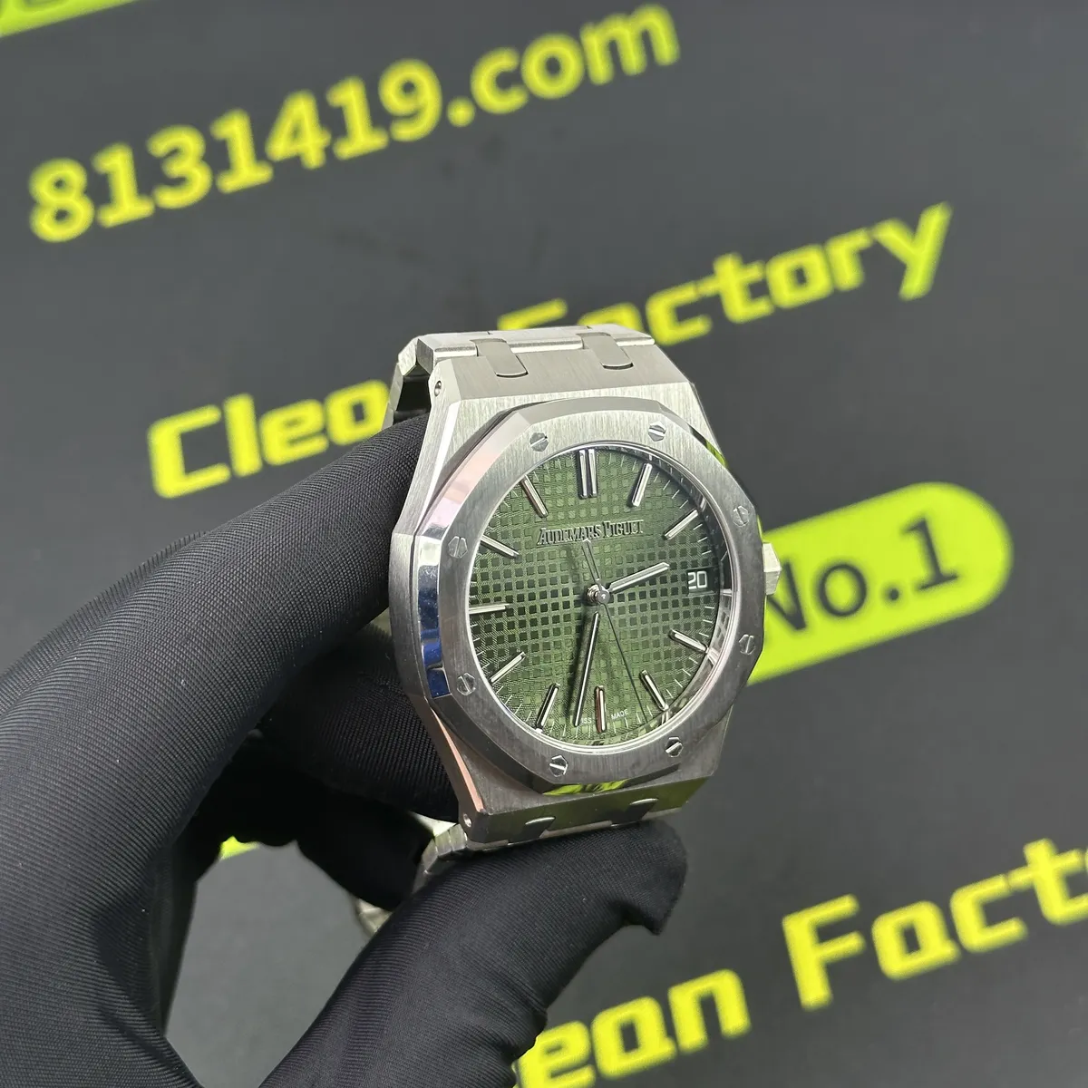 DDF廠愛彼15510ST代用指針實心中軸實拍 Clean Factory 8131419.COM