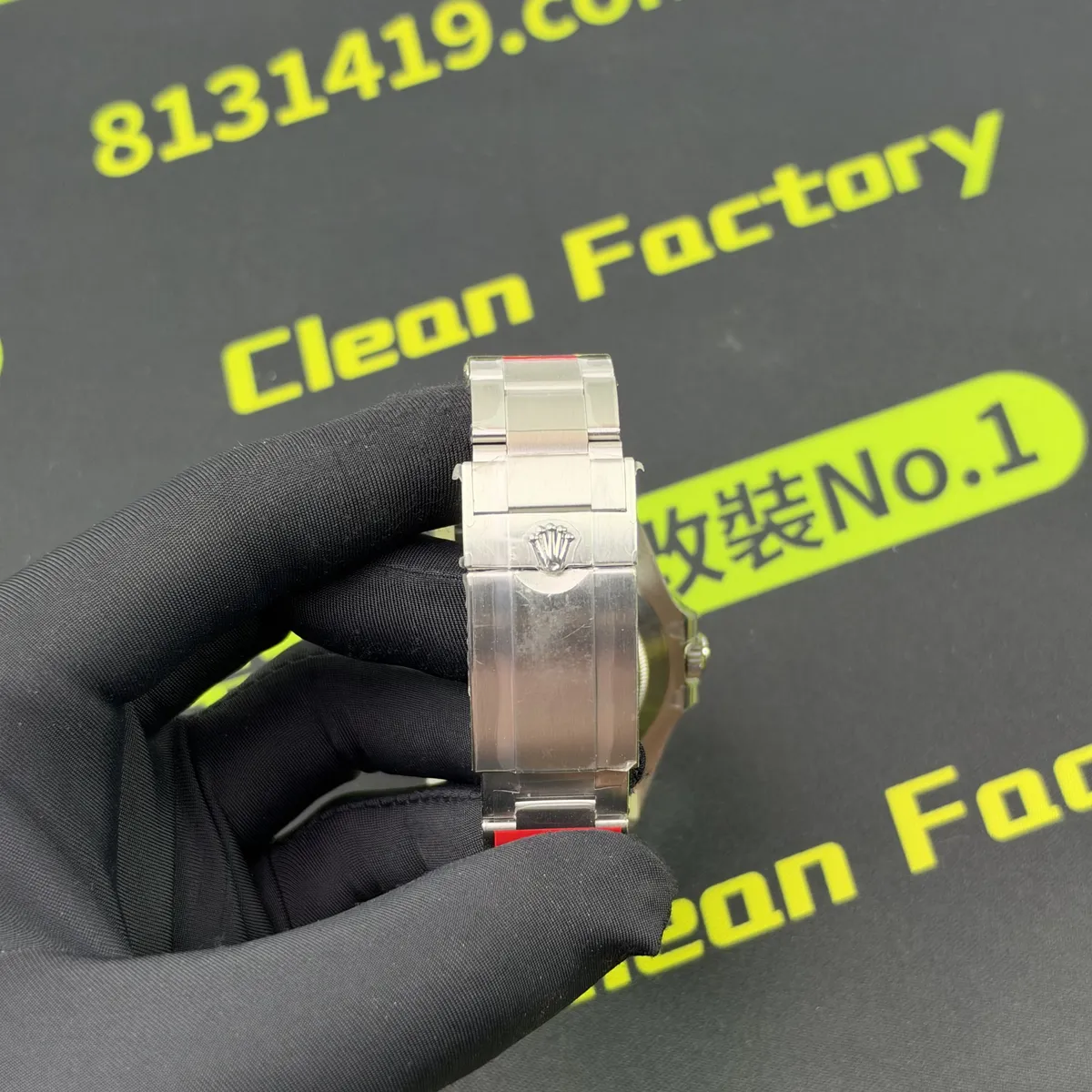VS廠探二m226570-0001錶扣皇冠標實拍 蠔式保險扣 Clean Factory 8131419.COM