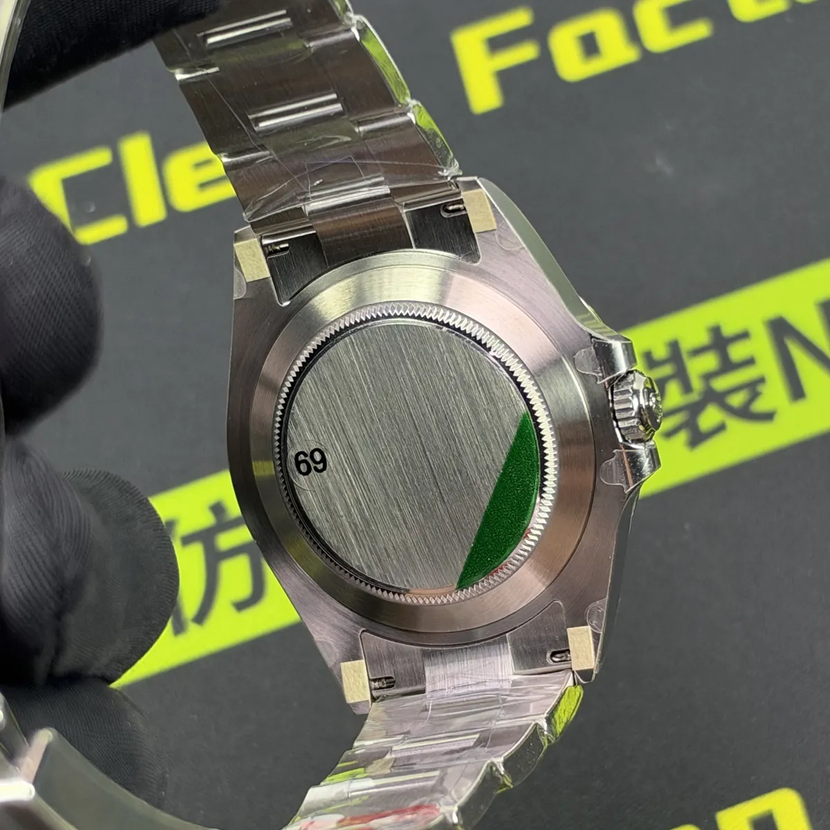 VS廠探二m226570-0001底蓋實拍 蠔式密底同心紋 Clean Factory 8131419.COM