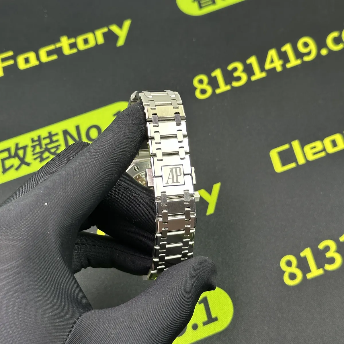 ZF廠16202ST錶扣AP字樣折疊扣實拍 Clean Factory 8131419.COM