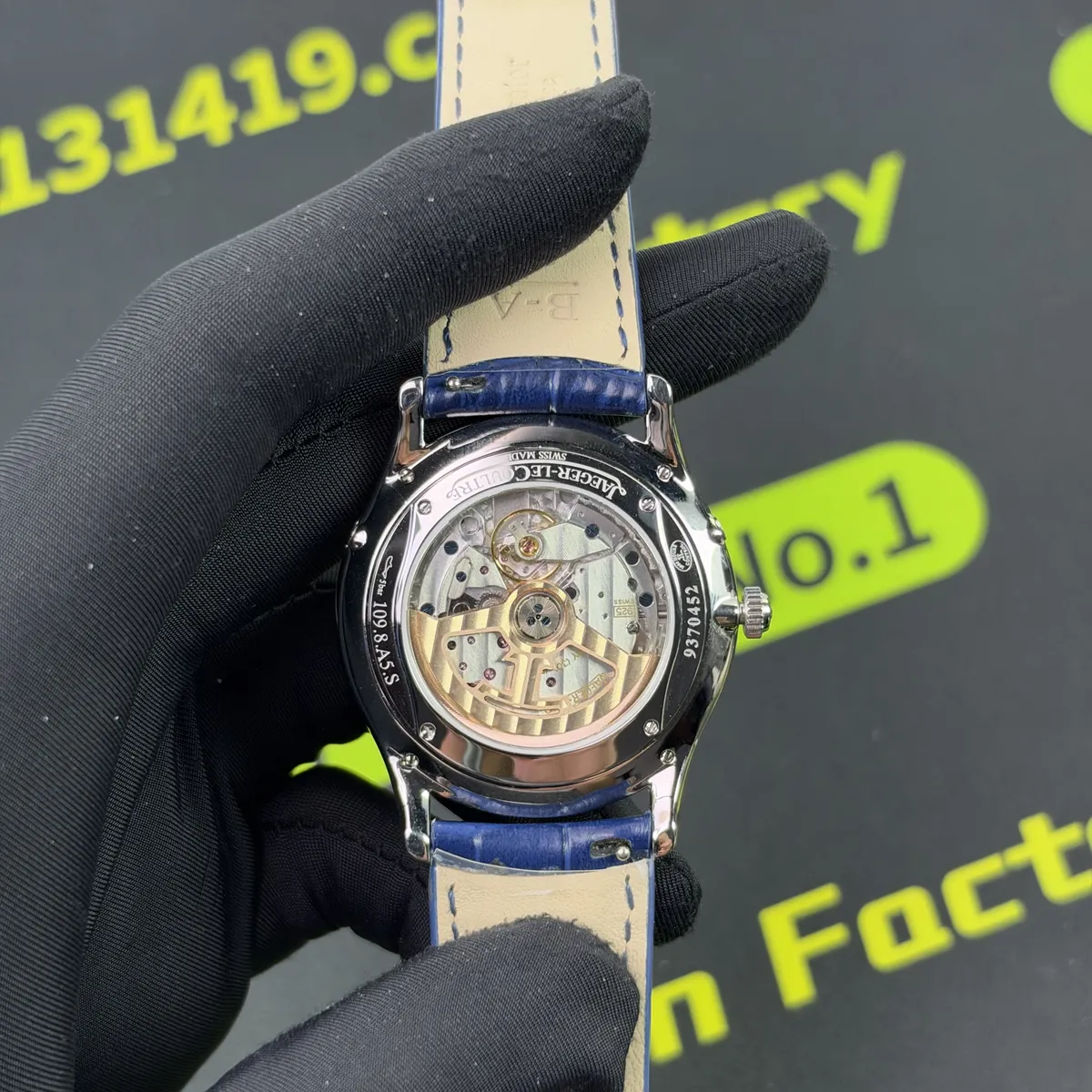 JJF廠積家月相大師Q1368480錶背實拍 丹東一體Cal.925機芯