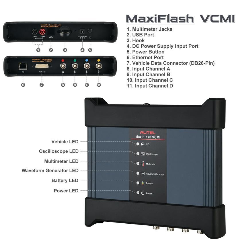 Autel Maxisys MS919 + Free MSOAK (Oscilliscope Accessory Kit)