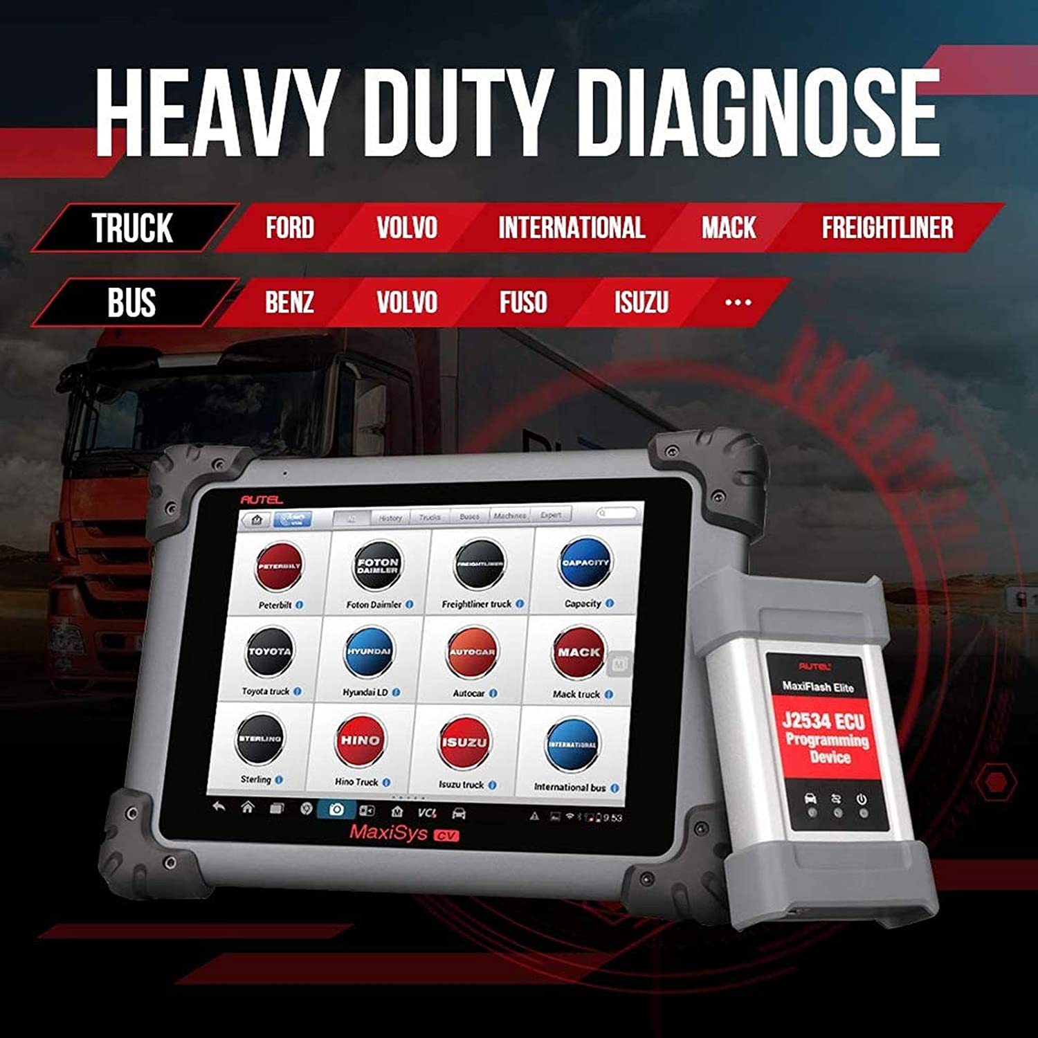 Autel Maxisys CV - MS908CV(2Y FREE UPDATE)