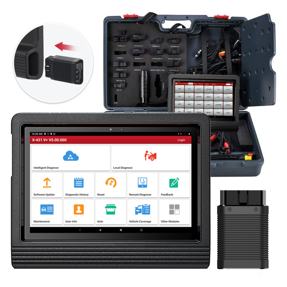 Launch x431 V+4.0 10.1inch Tablet  2 Years Free Update Online full system diagnostic scanner upgrade version of x431 prov/x431 pro 3s