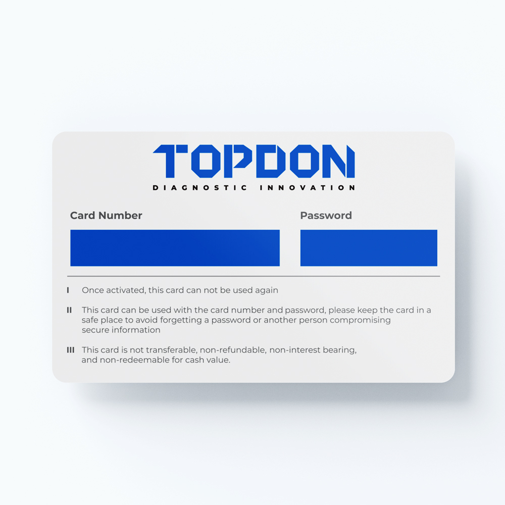 TOPDON Phoenix Series Software Updating Service for 1Y/2Y