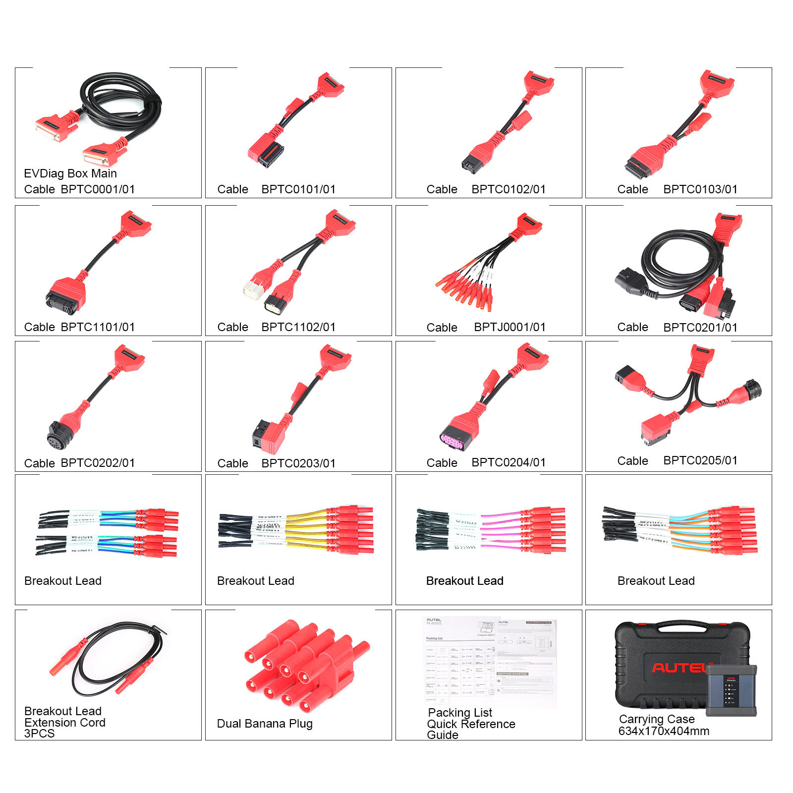 Autel MaxiSys EV Diagnostics Upgrade Kit