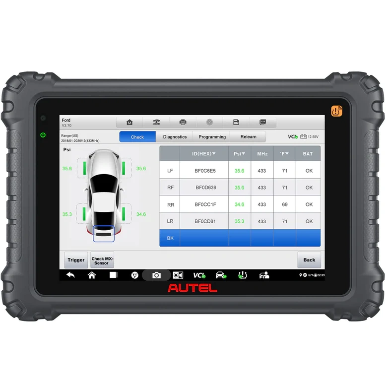 Autel MaxiCOM MK906Pro TS + Free Mv105