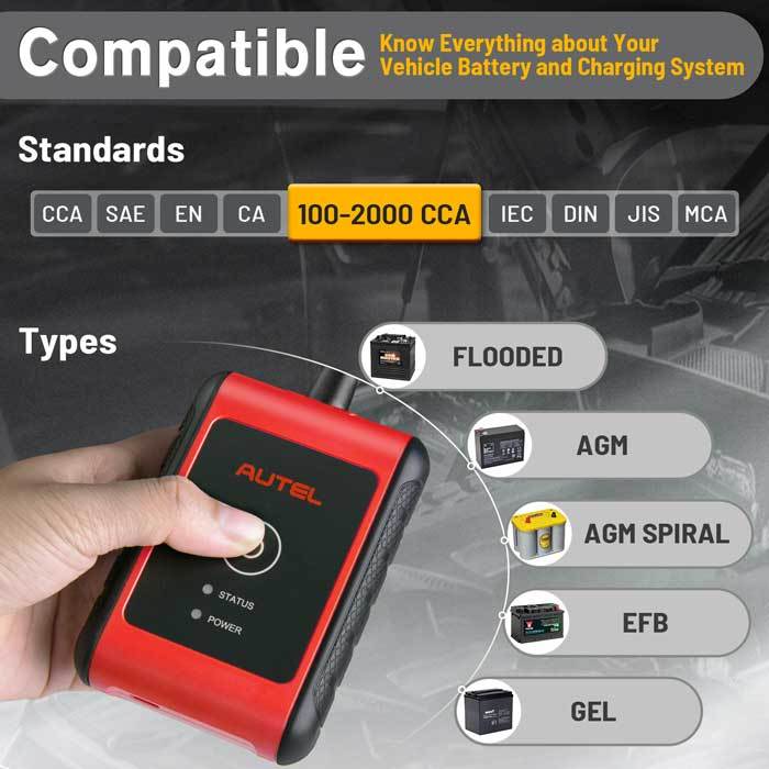 Autel MaxiBAS BT506 Car Battery Tester