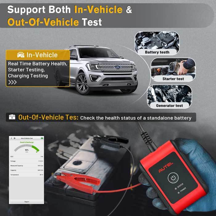 Autel MaxiBAS BT506 Car Battery Tester