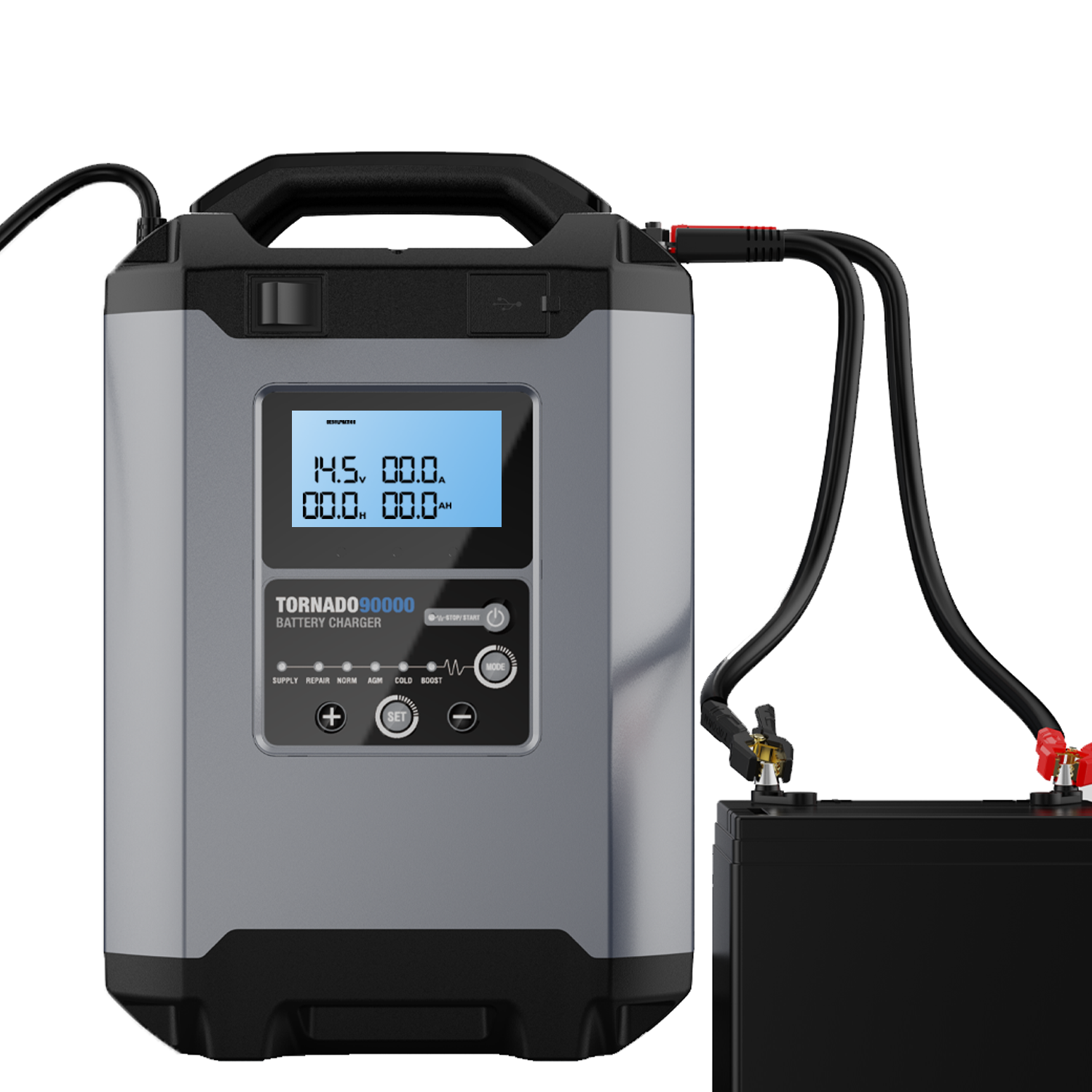 TOPDON Tornado 90000 T90A Power Supply and Smart Battery Charger