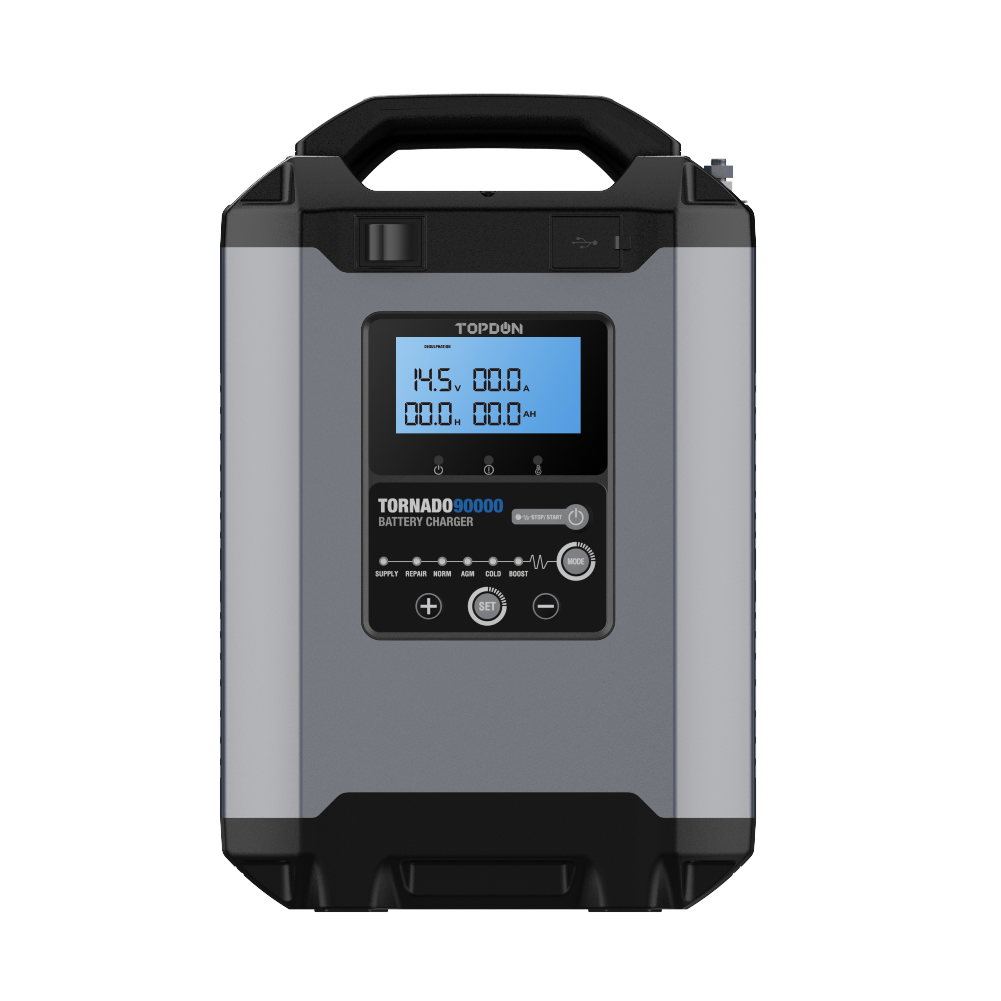 TOPDON Tornado 90000 T90A Power Supply and Smart Battery Charger