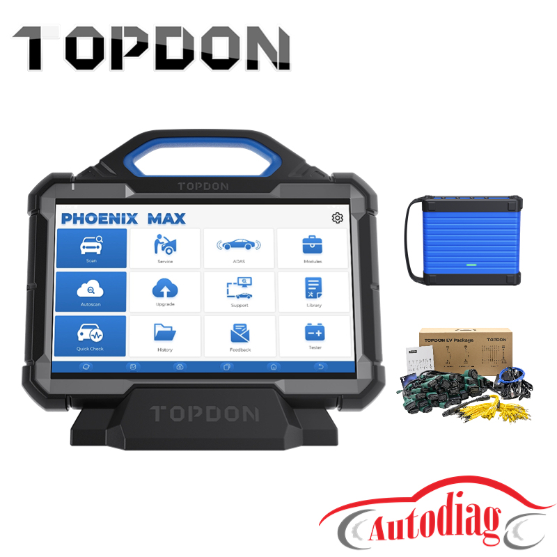 Topdon Phoenix Max With 4-Channel Oscilloscope (3Y Free Updating)