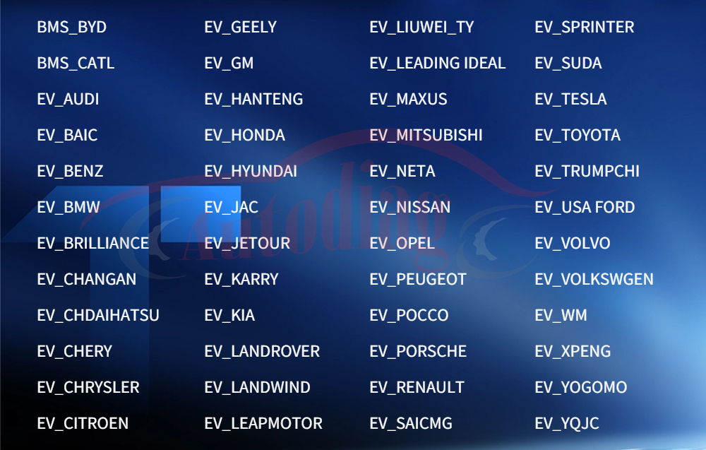 TOPDON EV Package