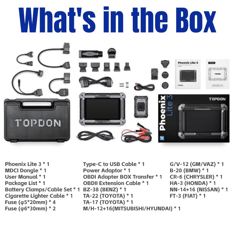 Topdon Phoenix Lite3