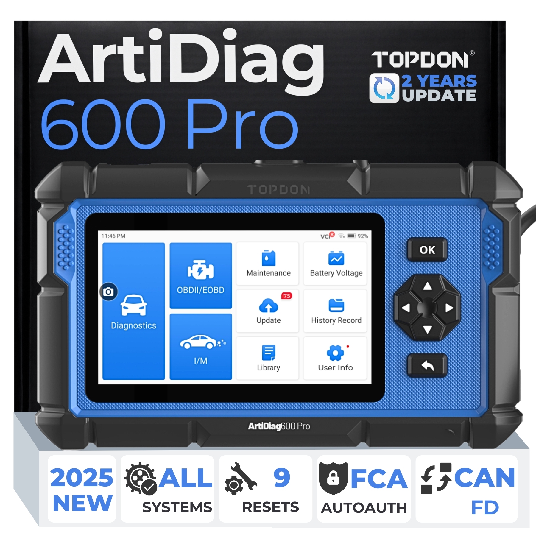 TOPDON ArtiDiag 600 Pro