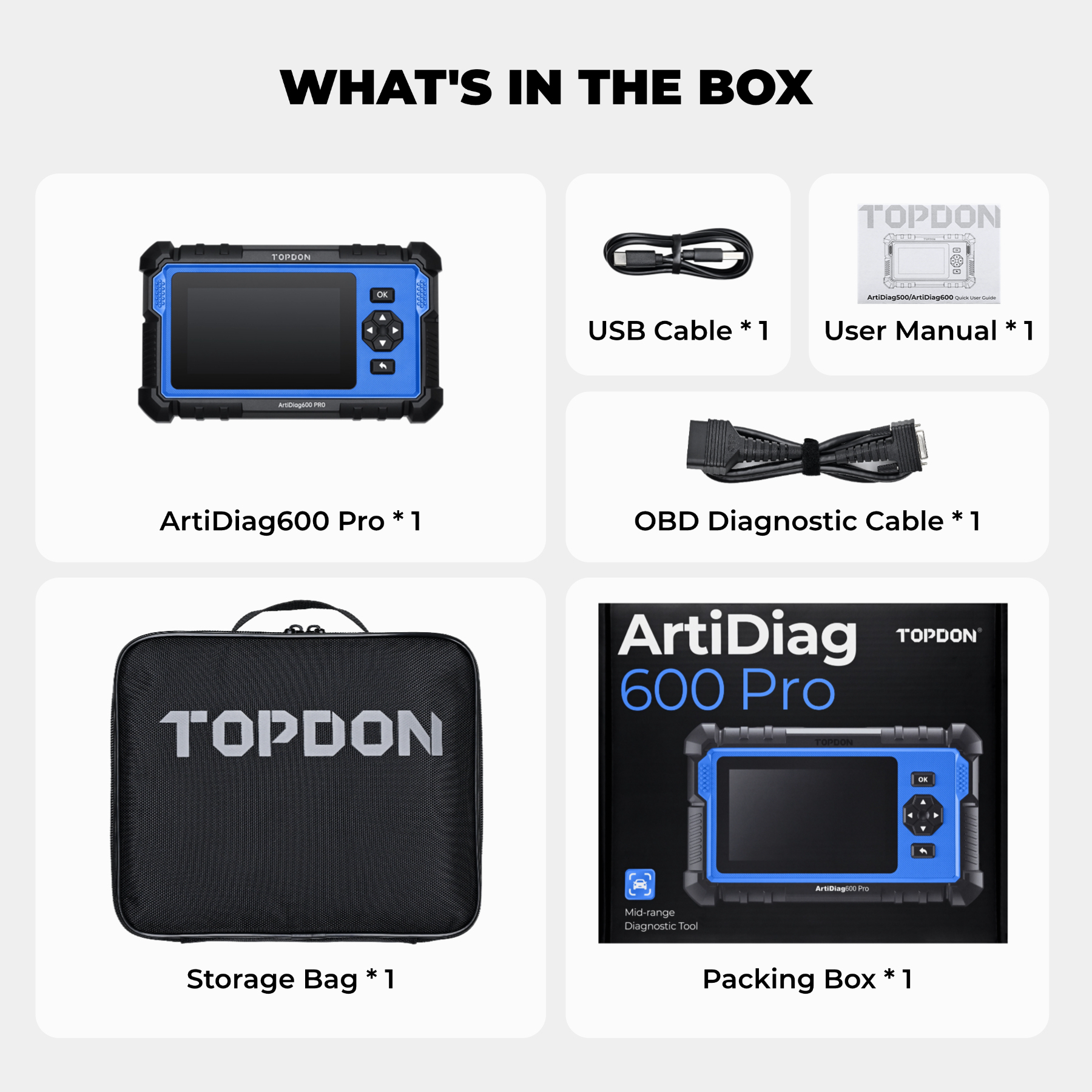 TOPDON ArtiDiag 600 Pro