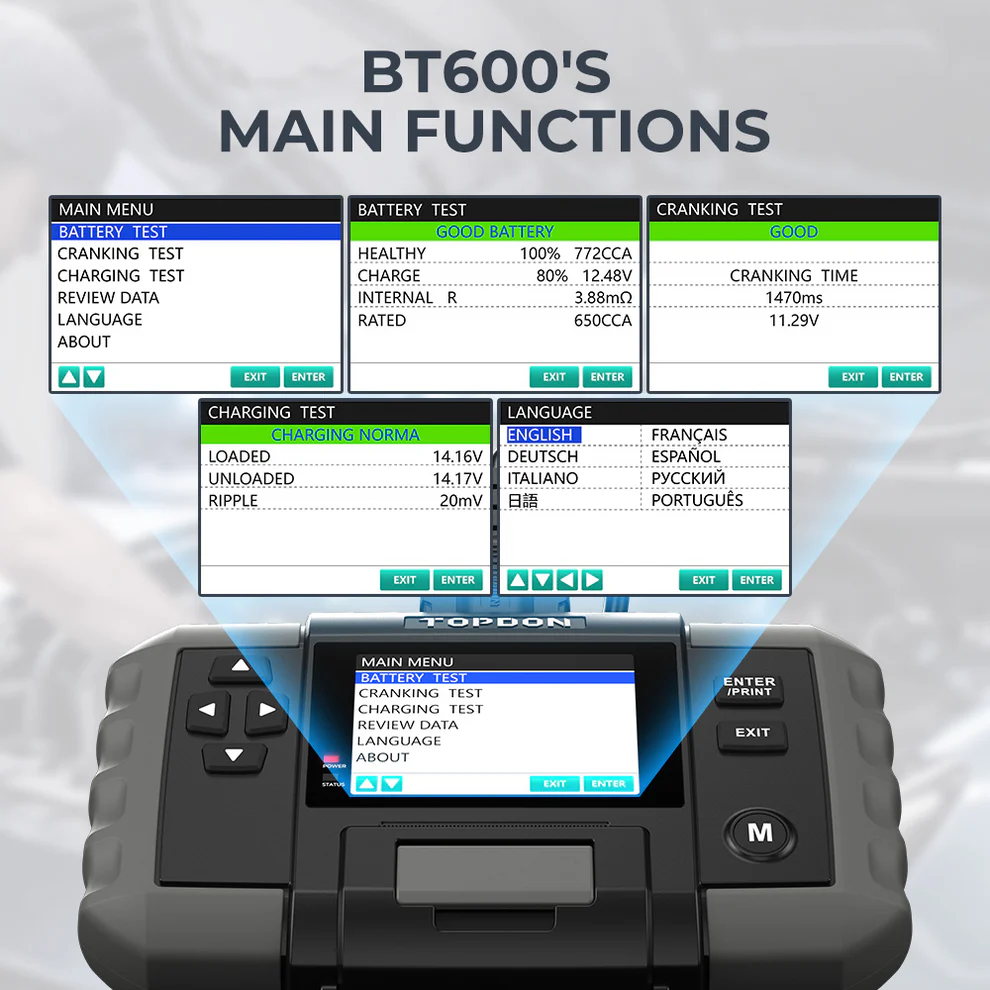 TOPDON BT600
