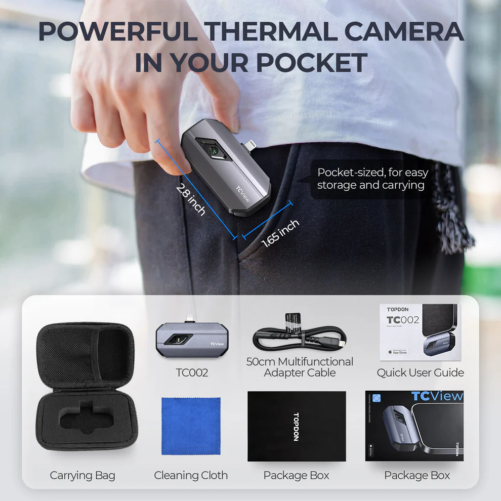 TOPDON TC002(iOS Devices- Lightning Port)
