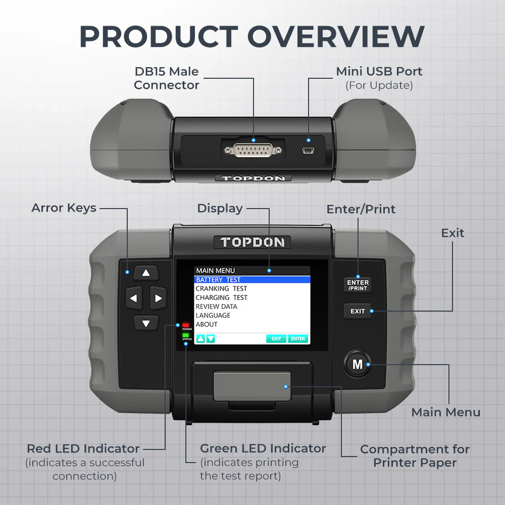 TOPDON BT600