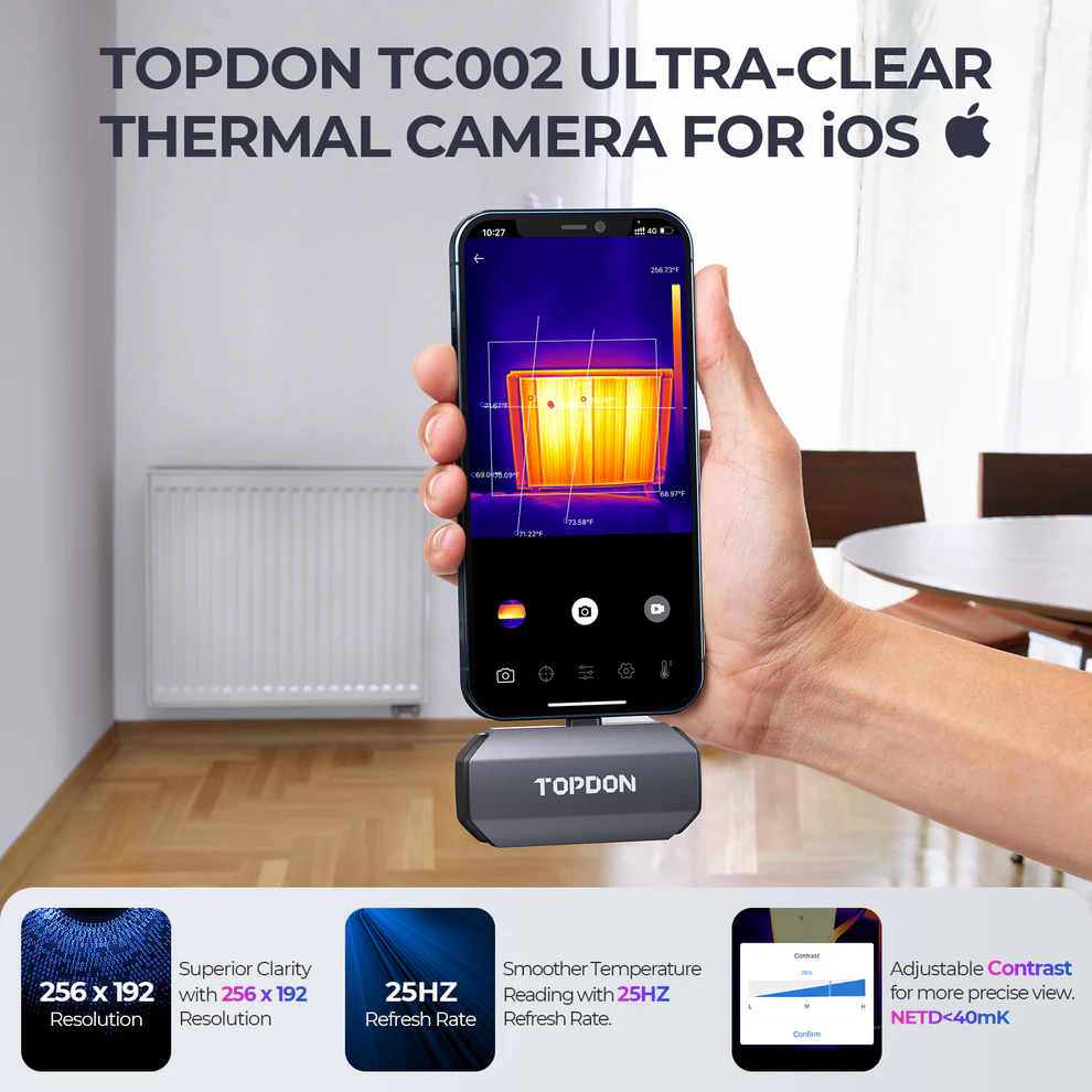 TOPDON TC002(iOS Devices- Lightning Port)