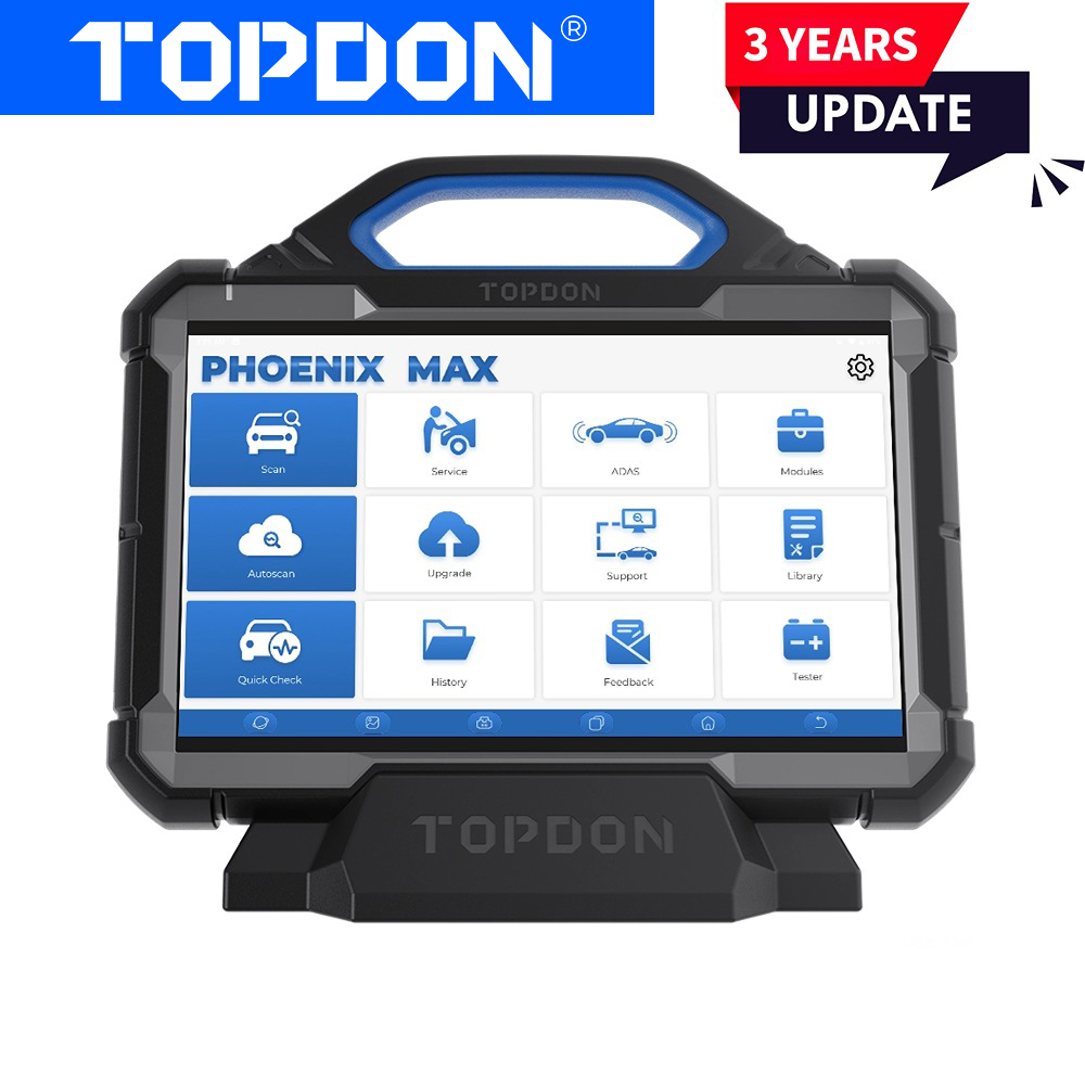 Topdon Phoenix Max With 4-Channel Oscilloscope (3Y Free Updating)