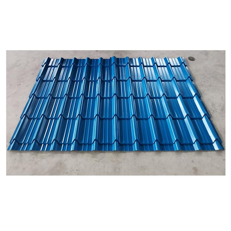 Aluminium Roofing Step Tile Roll Forming Machine