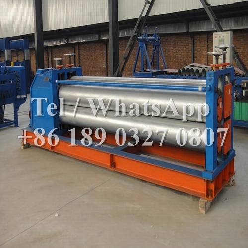 Máquina formadora de láminas de techo corrugado de barril