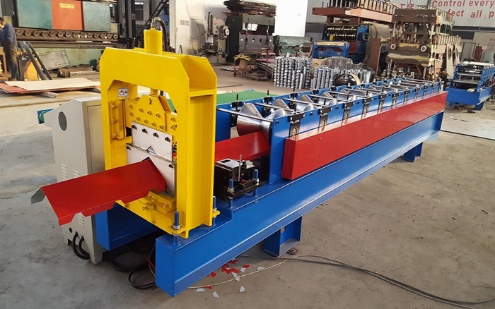 Metal Roofing Ridge Cap Roll Forming Machine