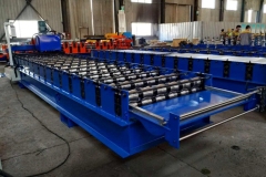 Afica market Metal Roof Q Tile Forming Machine