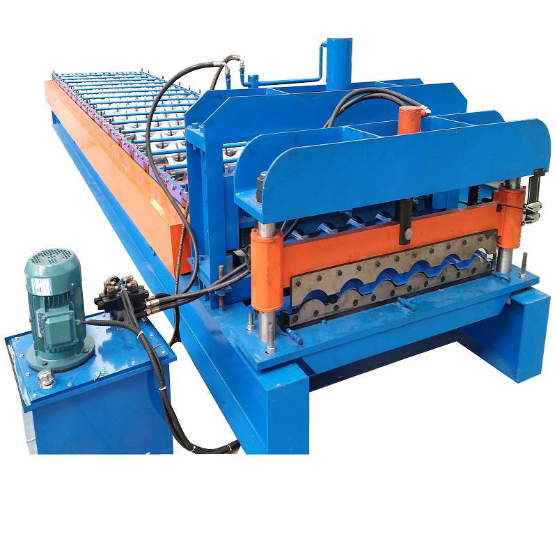 Bamboo Type Aluminium Metcoppo Roof Tile Forming Machine