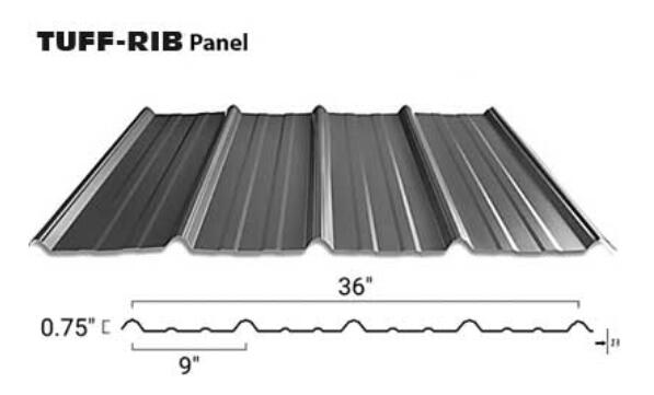 Commercial Roofing AG Panel R Panel Roll Forming Machine