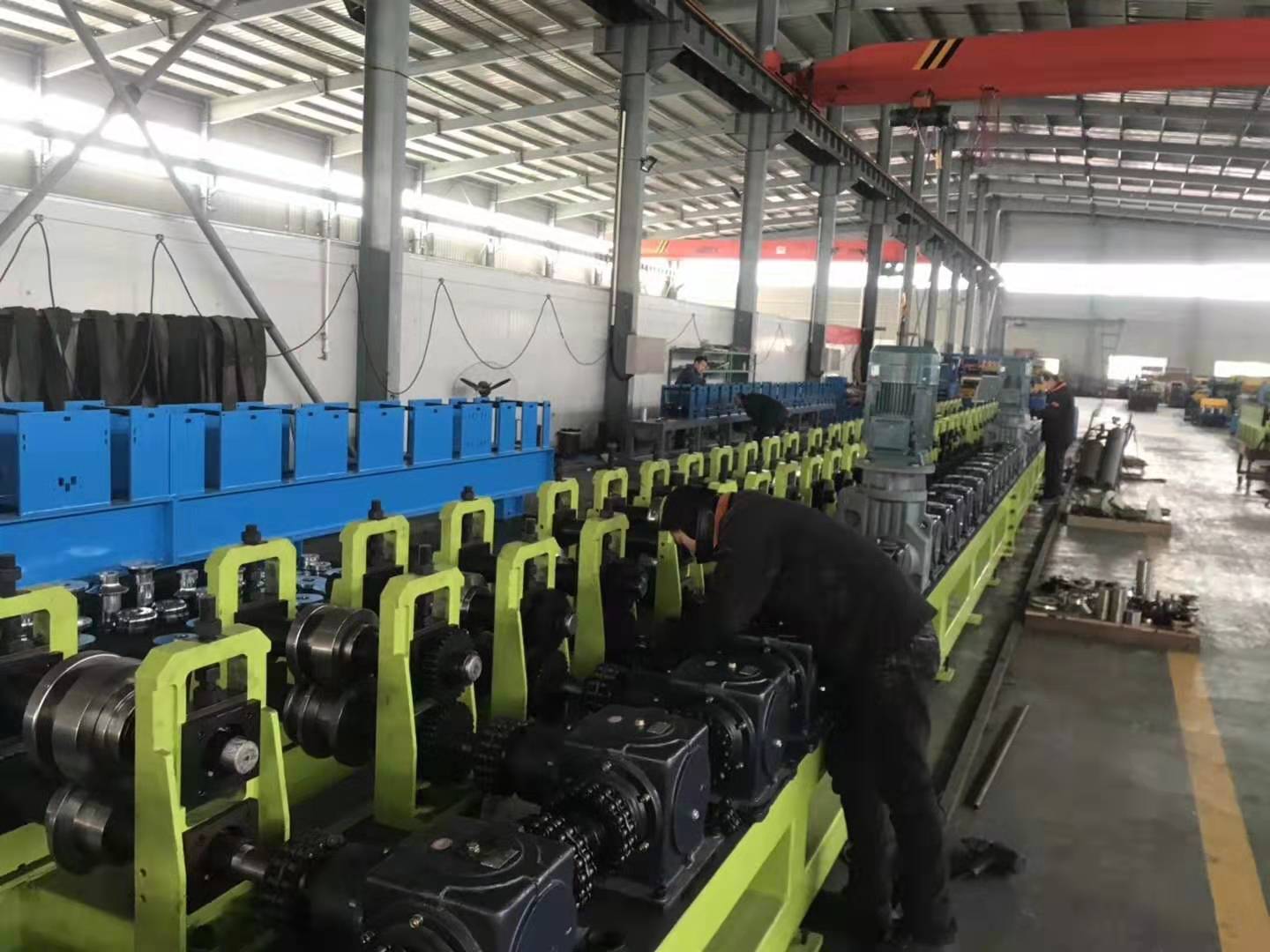 Manutenção de máquinas formadoras de rolos personalizados