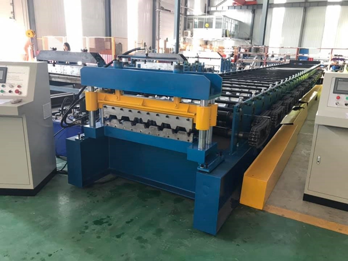 Customized Profile Steel Floor Deck Roll Forming Machine